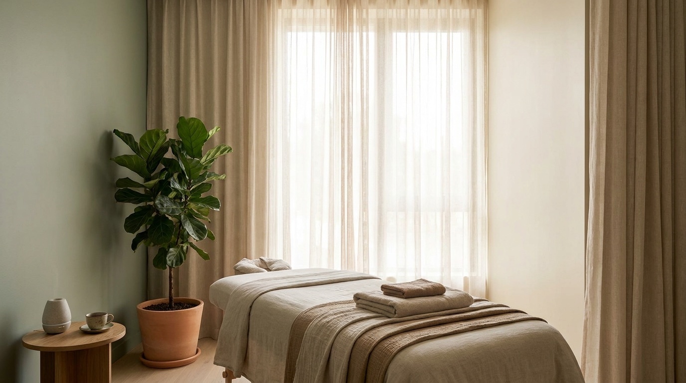 Serene Optimal Healing medspa treatment room
